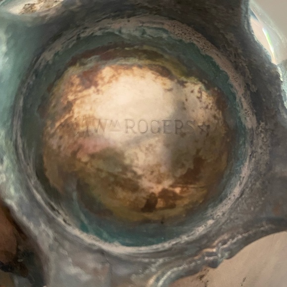 VTG Wm Rogers Silver Plate Creamer Dish - Picture 4 of 11